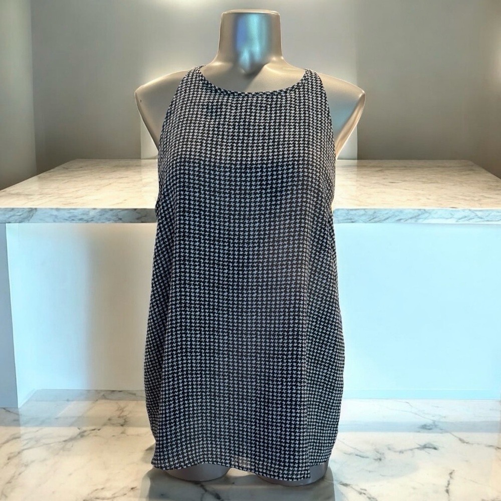 $10 Add-On | Banana Republic Houndstooth Tank Top
